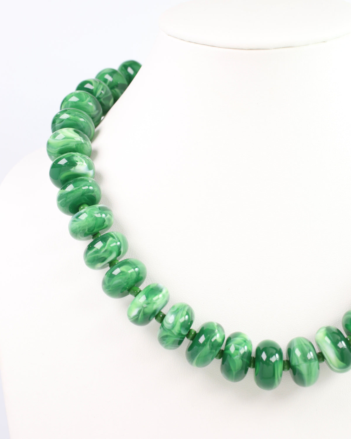 Bryant Beaded  Necklace Green