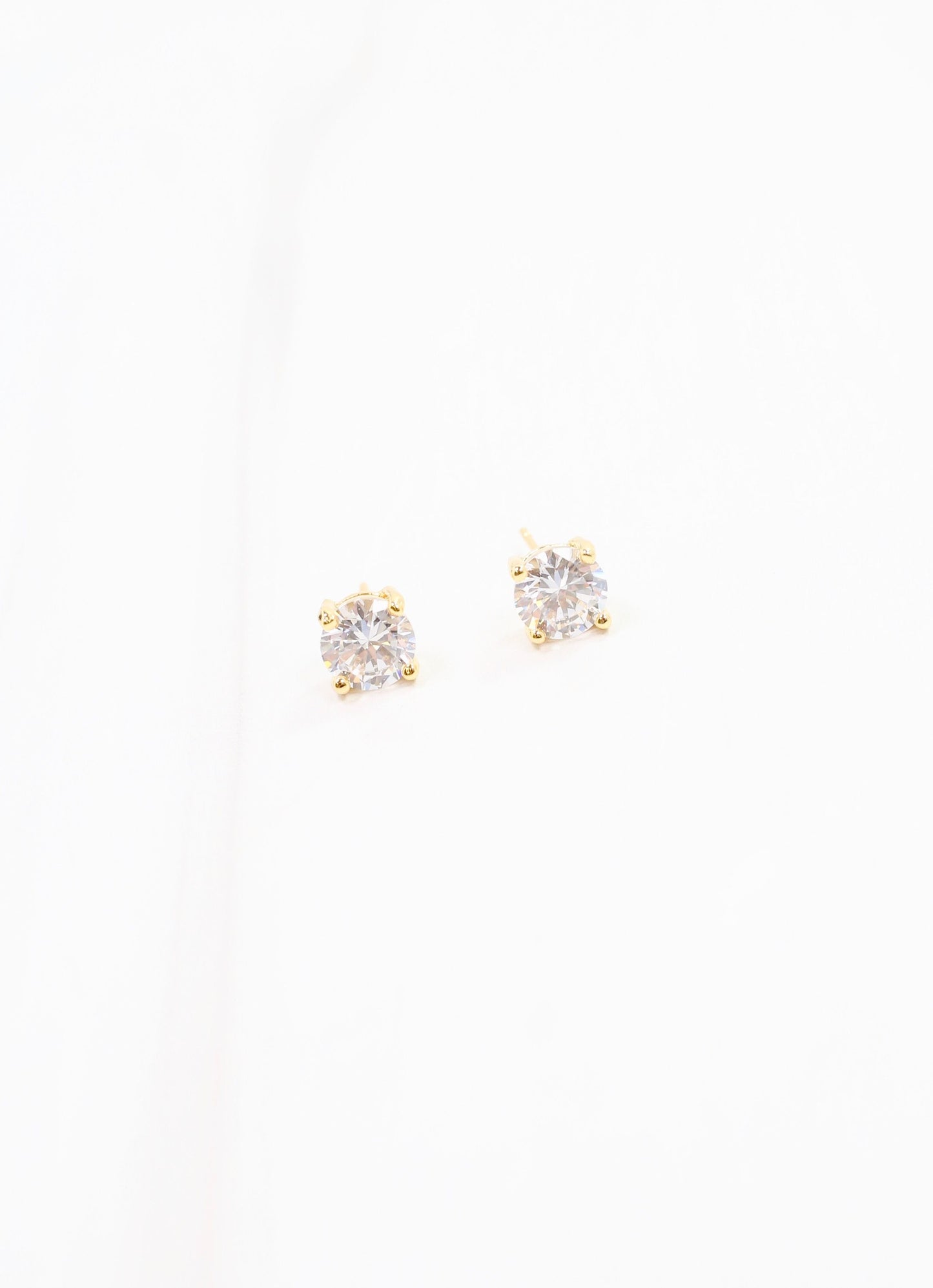Merriman CZ Stud Earring GOLD