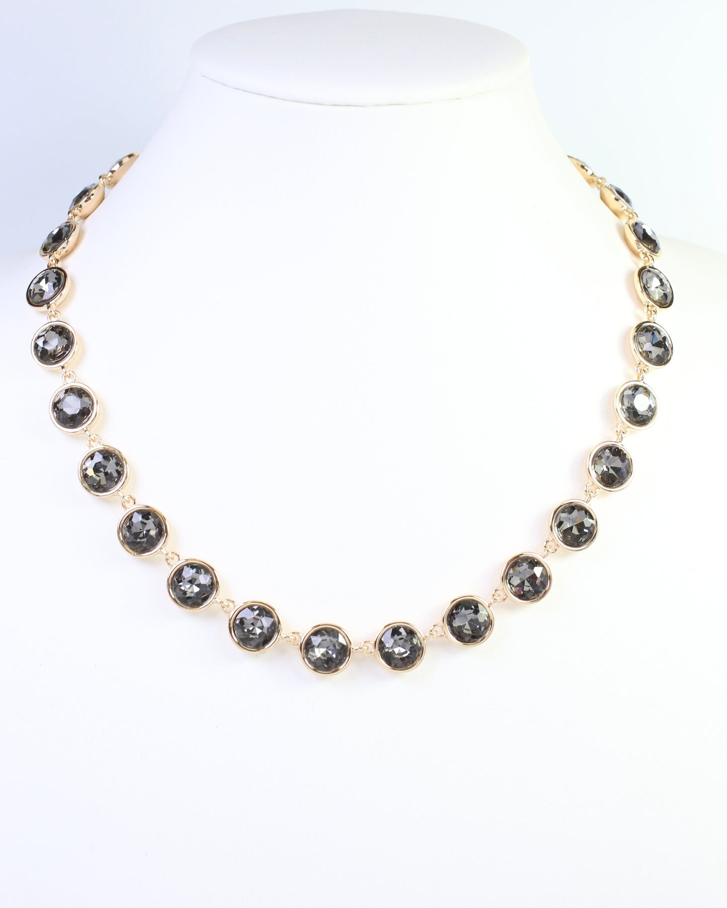 Kadis Crystal Necklace Black Diamond