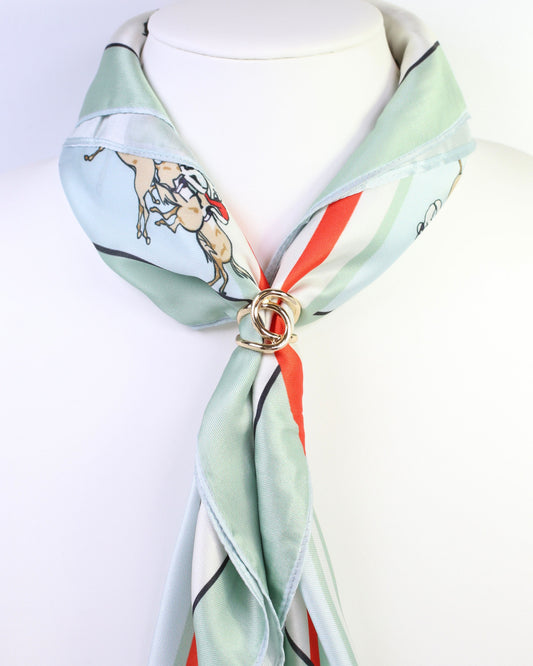 Luz Loop Scarf Slide Gold