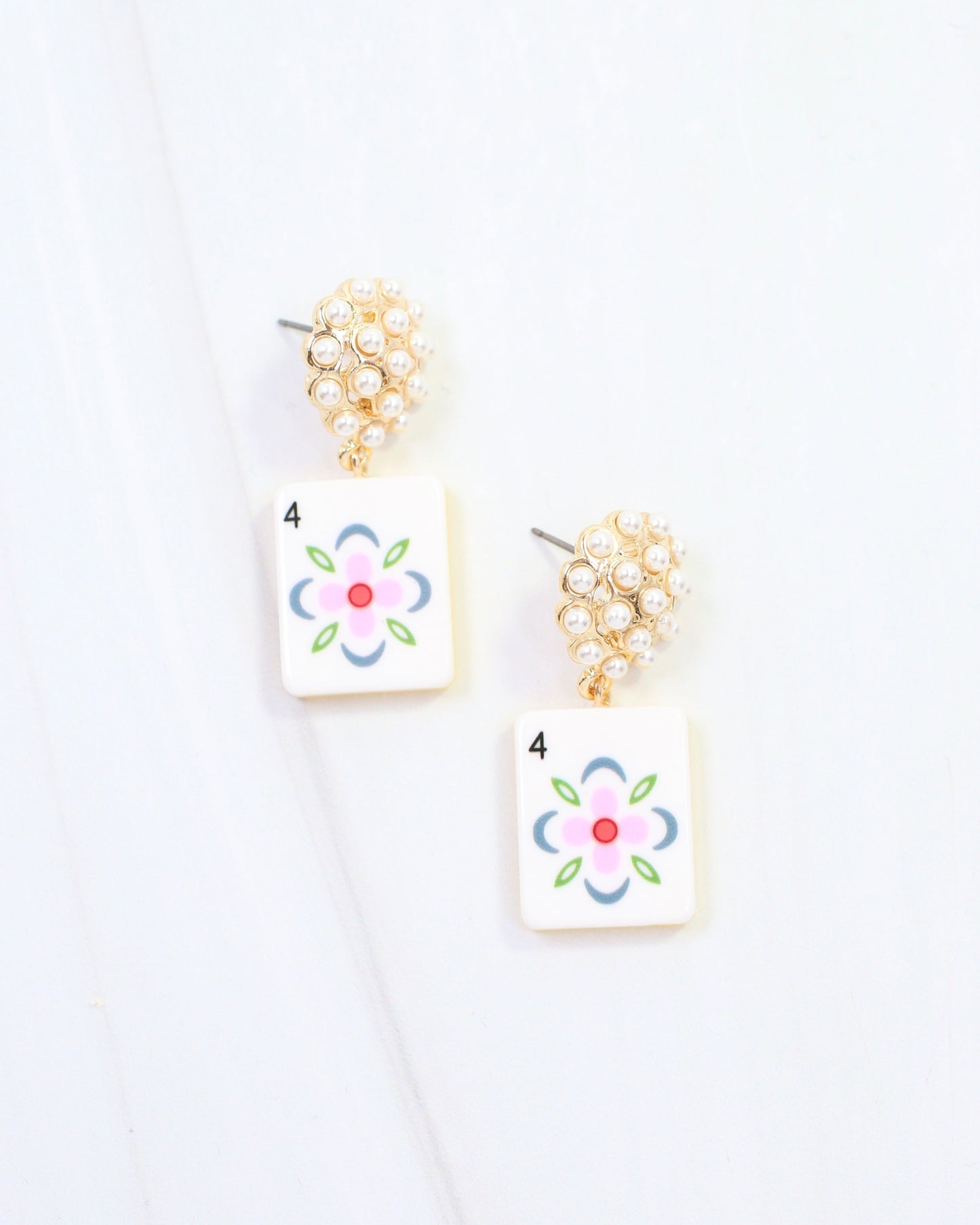 Charleston Drop Earring Pink