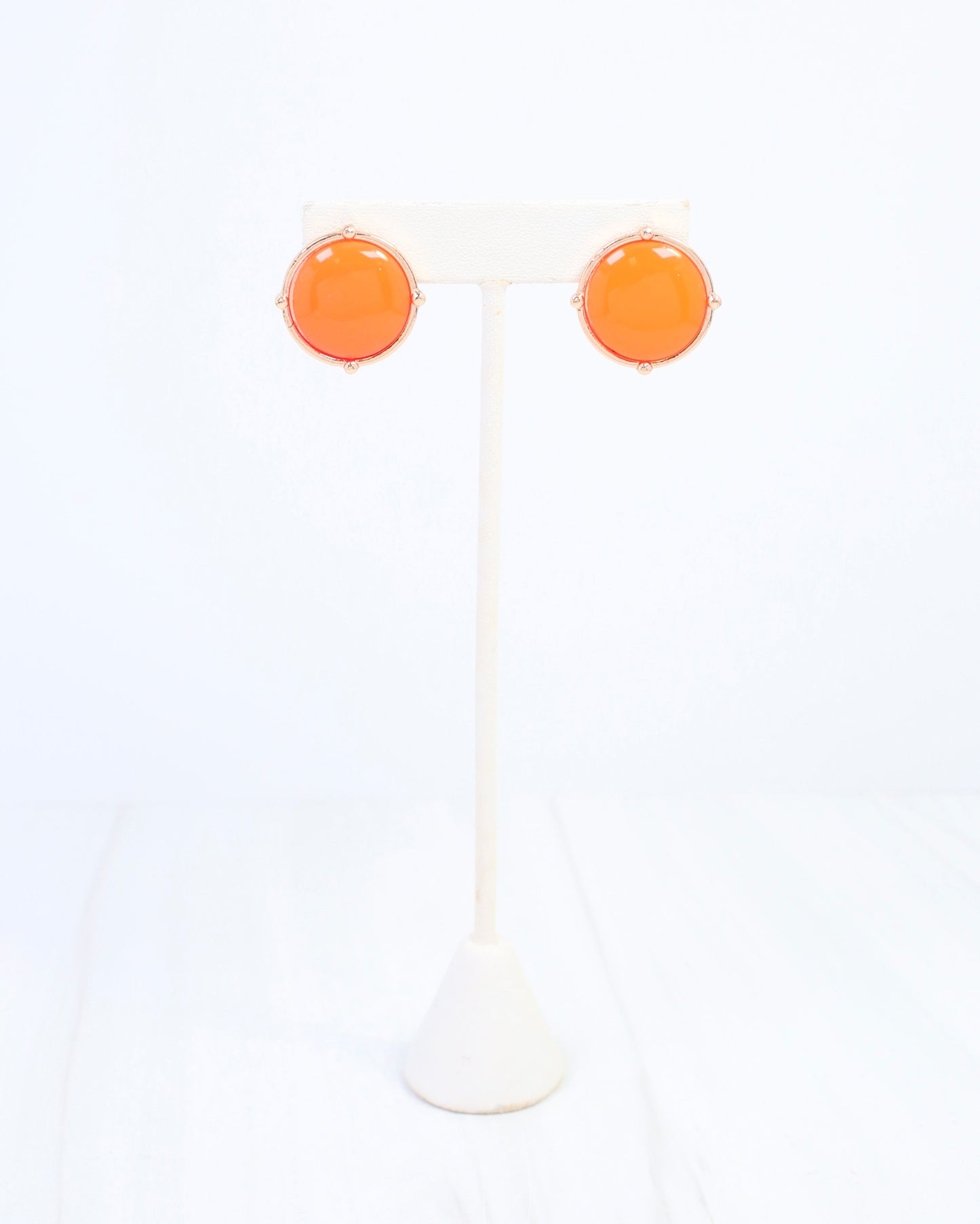 McKinley Stud Earring Orange