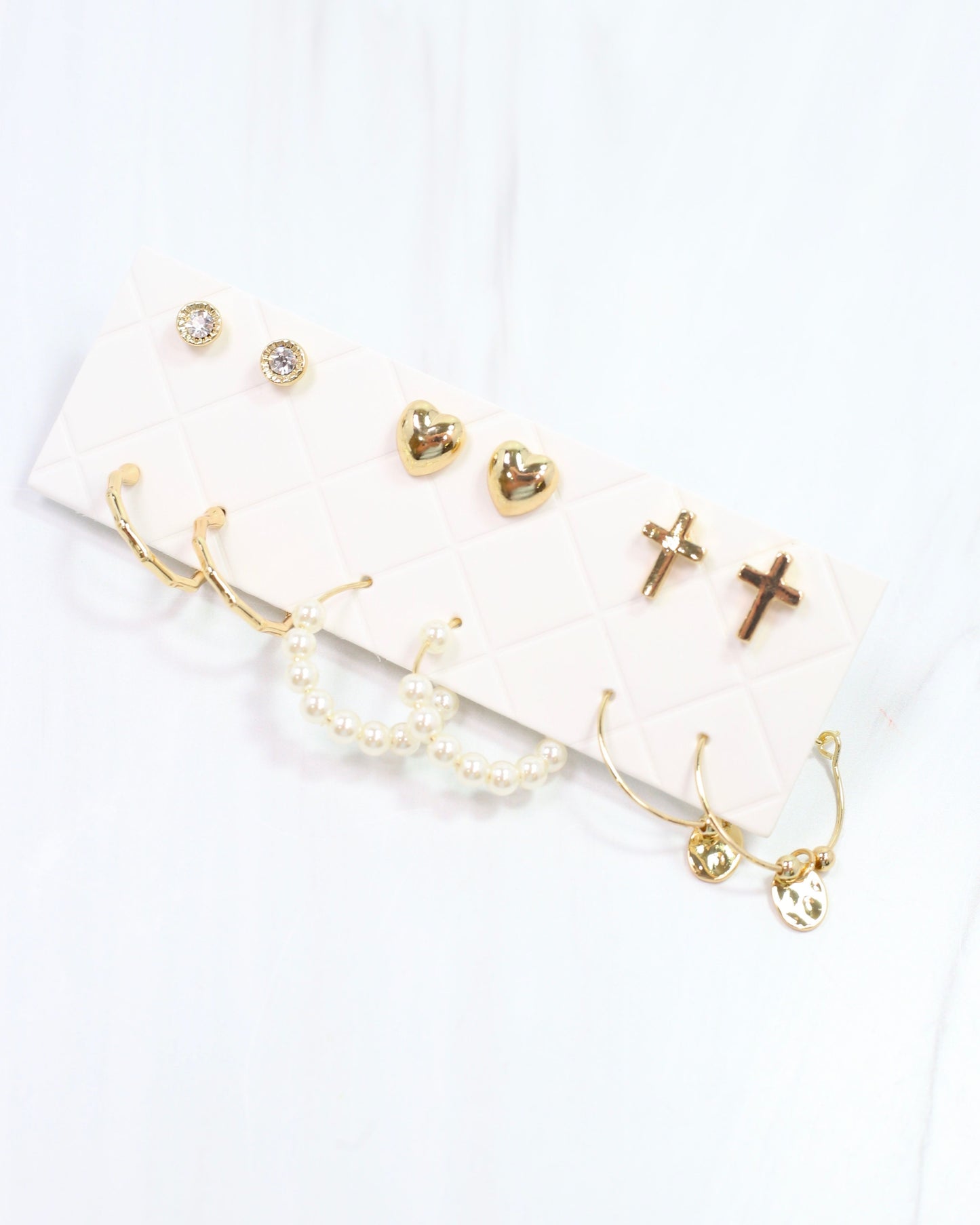 Finley Earring Set Gold