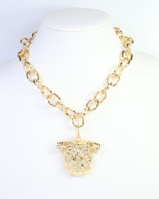 Chelsey Charm Dog Gold