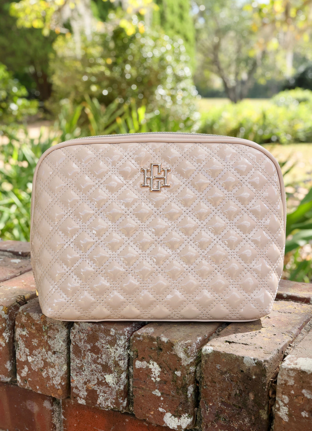 Caroline Hill Punta Cana Large Case Lt Blue Patent main image 1