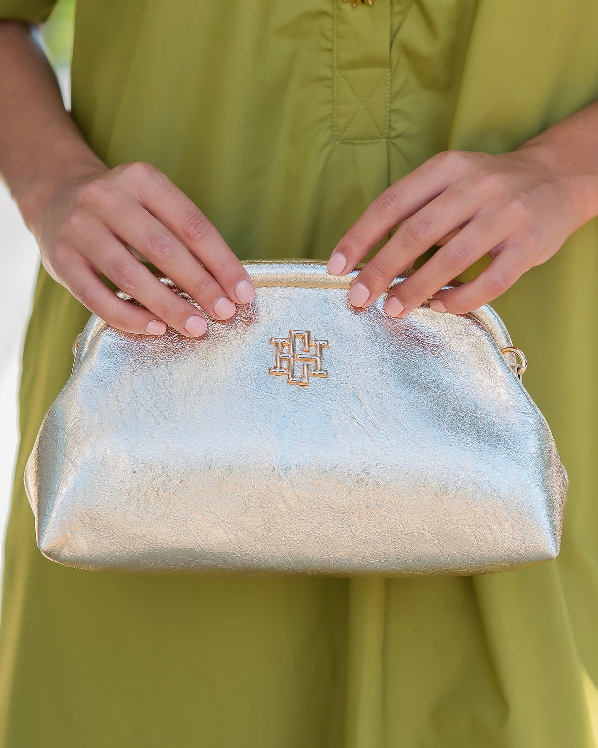 Lennox Folding Clutch D Gold