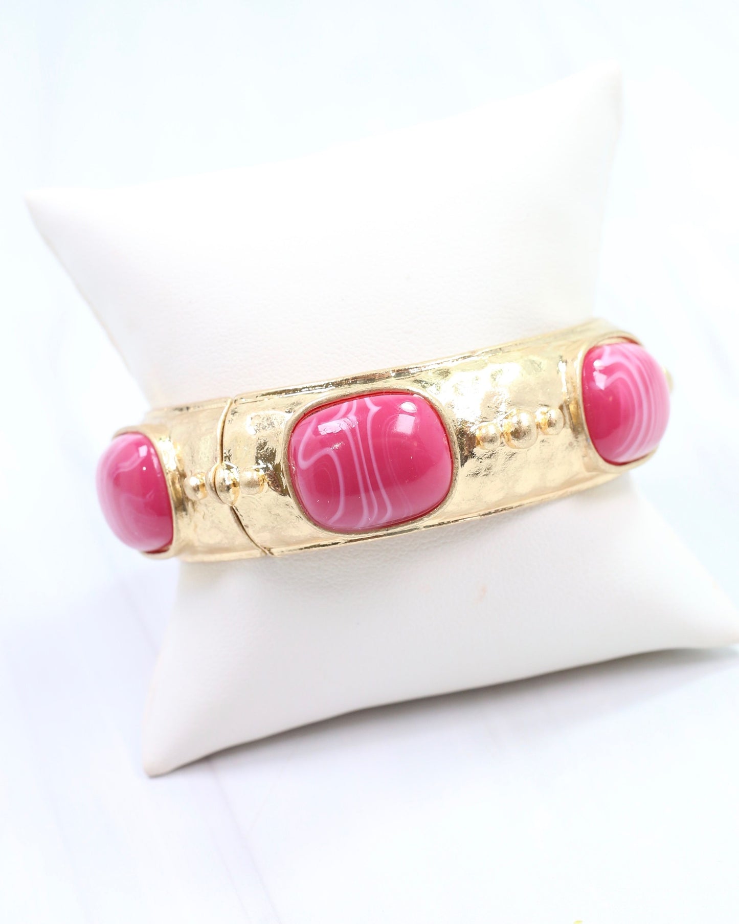 Tally Stretch Bracelet Pink