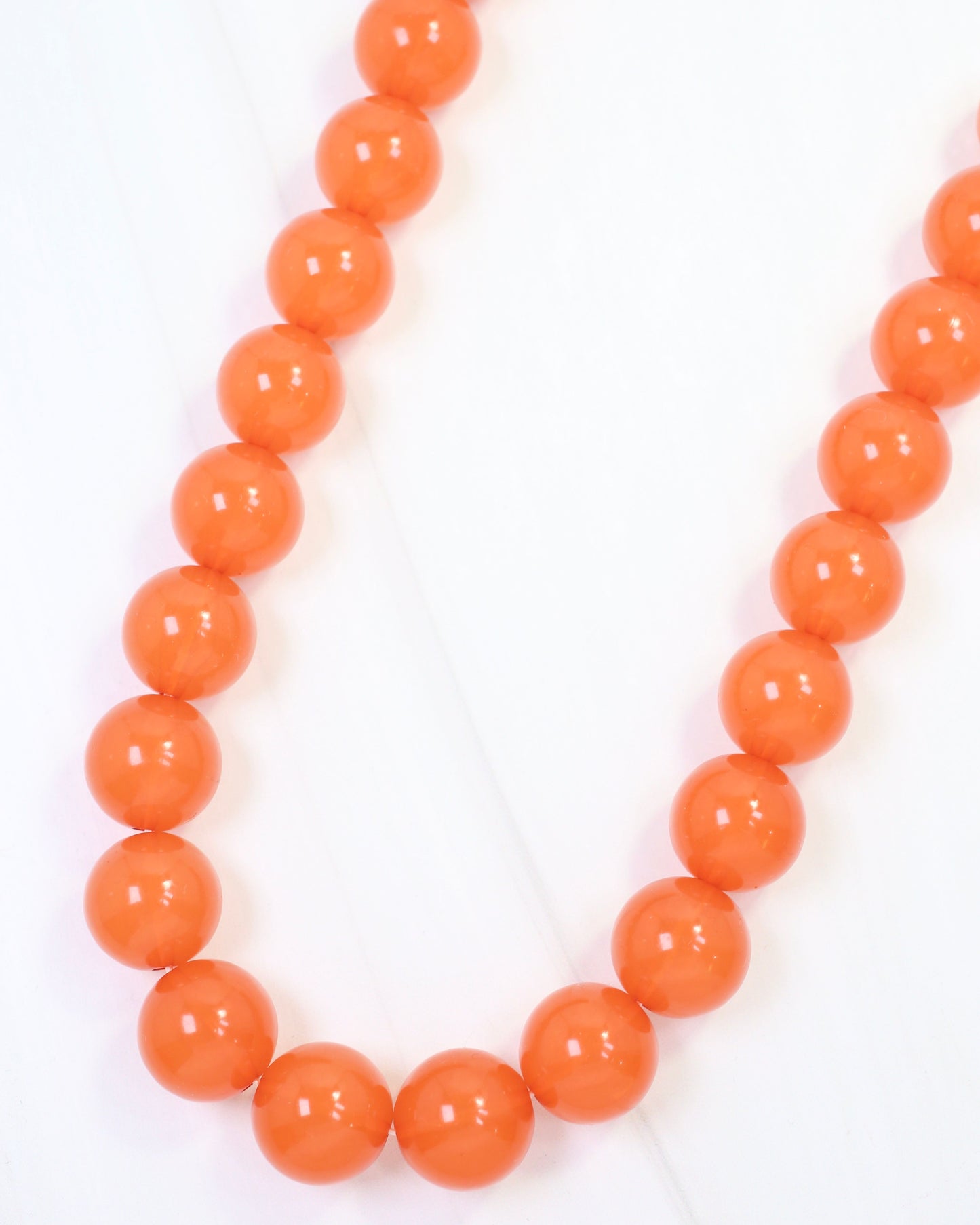 Chelsea Beaded Necklace Pumpkin