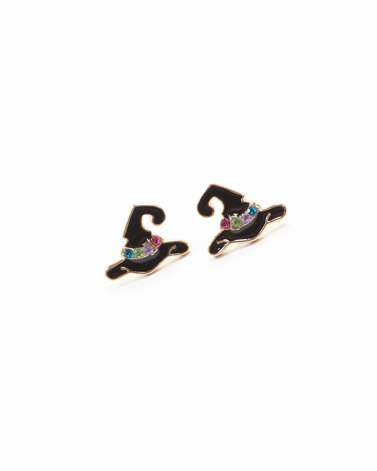 Witchful Thinking Stud Earring Black