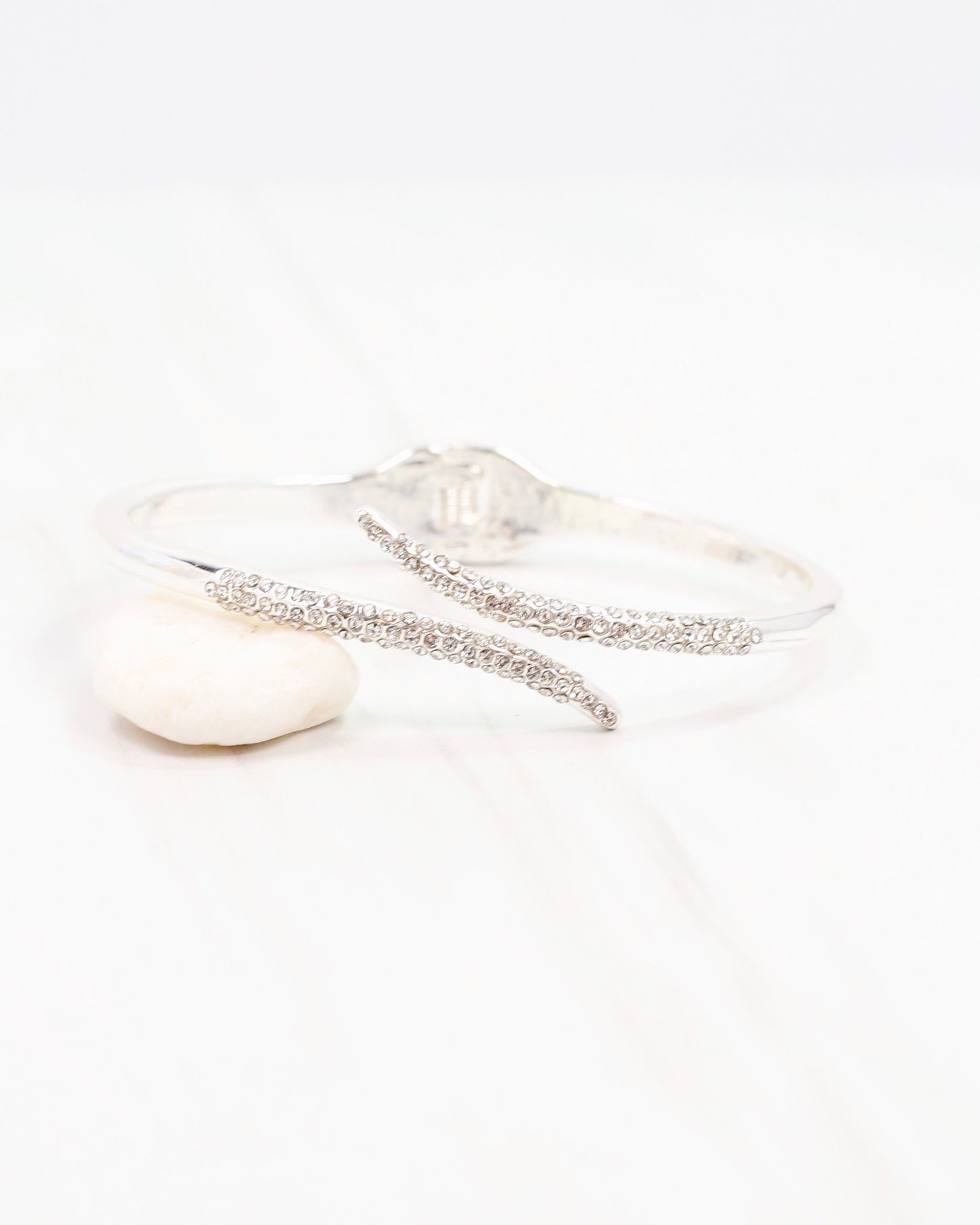 Gaines Bangle Bracelet Silver