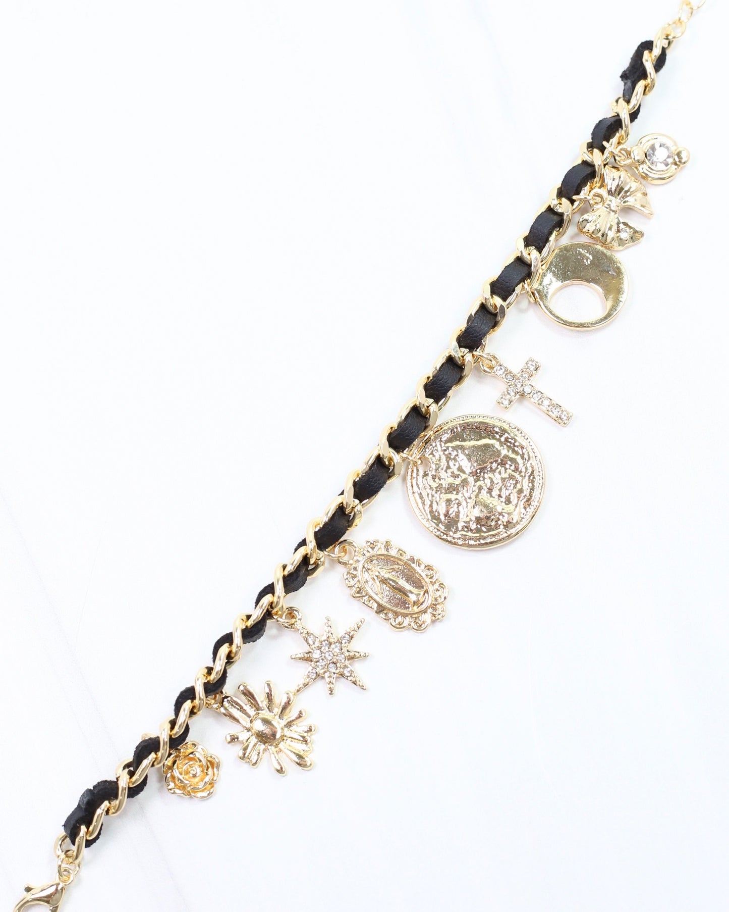 Misty Charm Bracelet Black