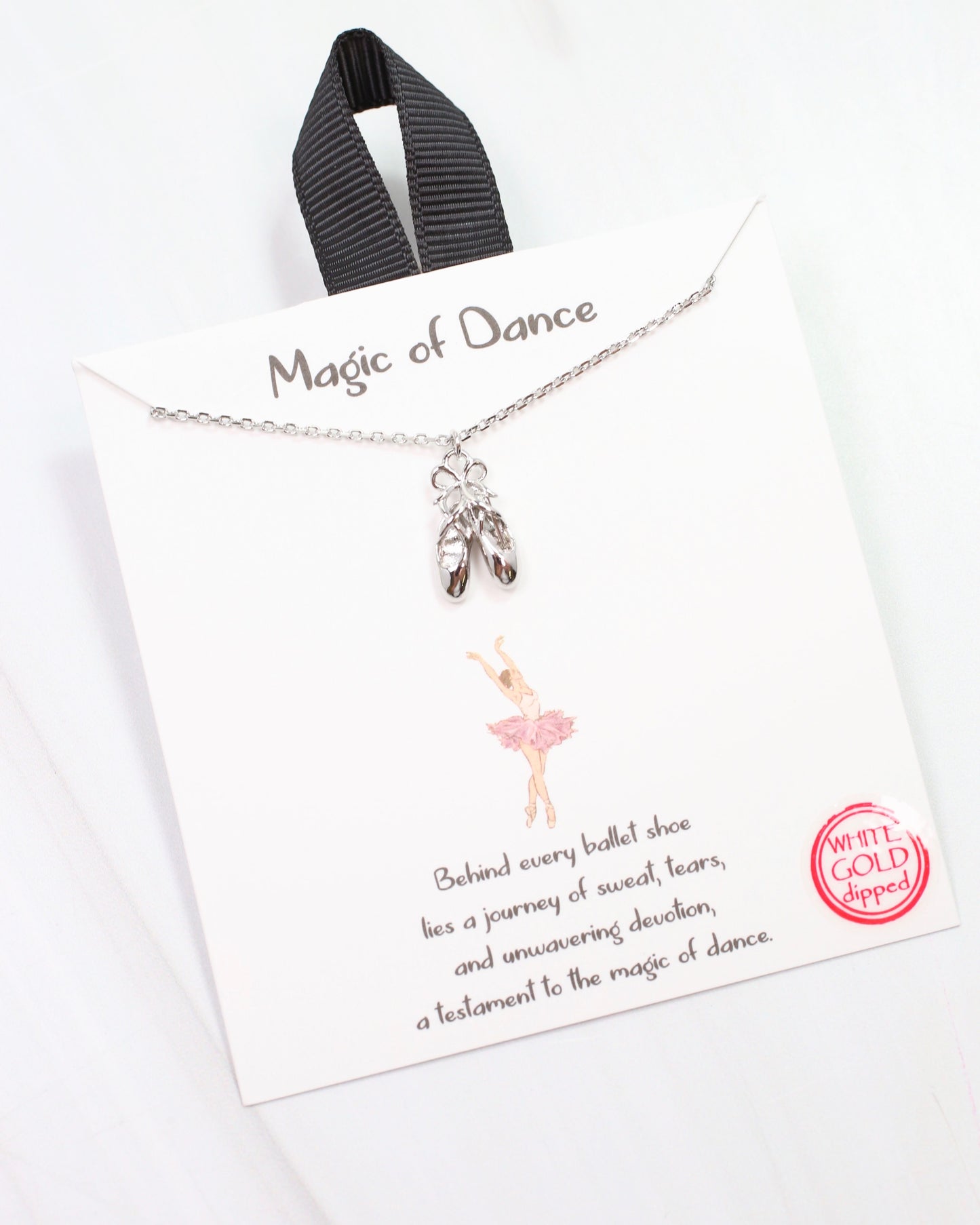 Magic of Dance Necklace Silver
