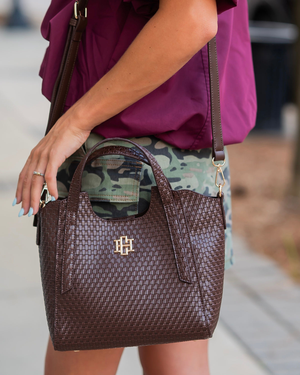 Kendall Mini Tote Chocolate BW