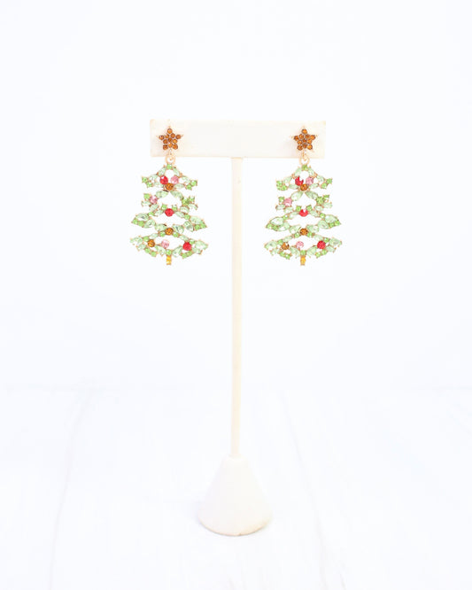 Noel Jeweled Christmas Tree Green