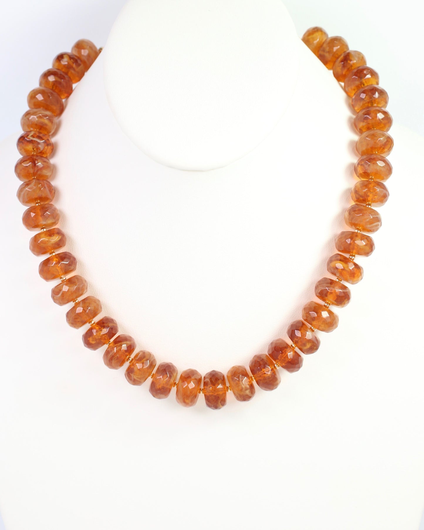 Mansfield Beaded Necklace Tortoise