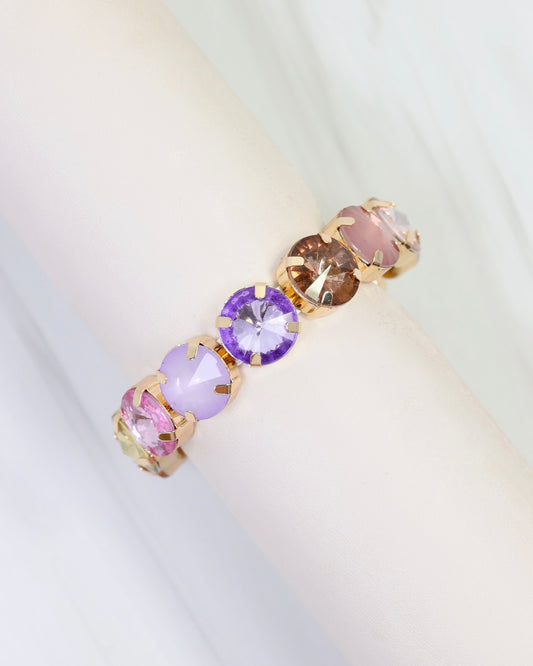 Shalimar Rhinestone Stretch Bracelet Light Multi