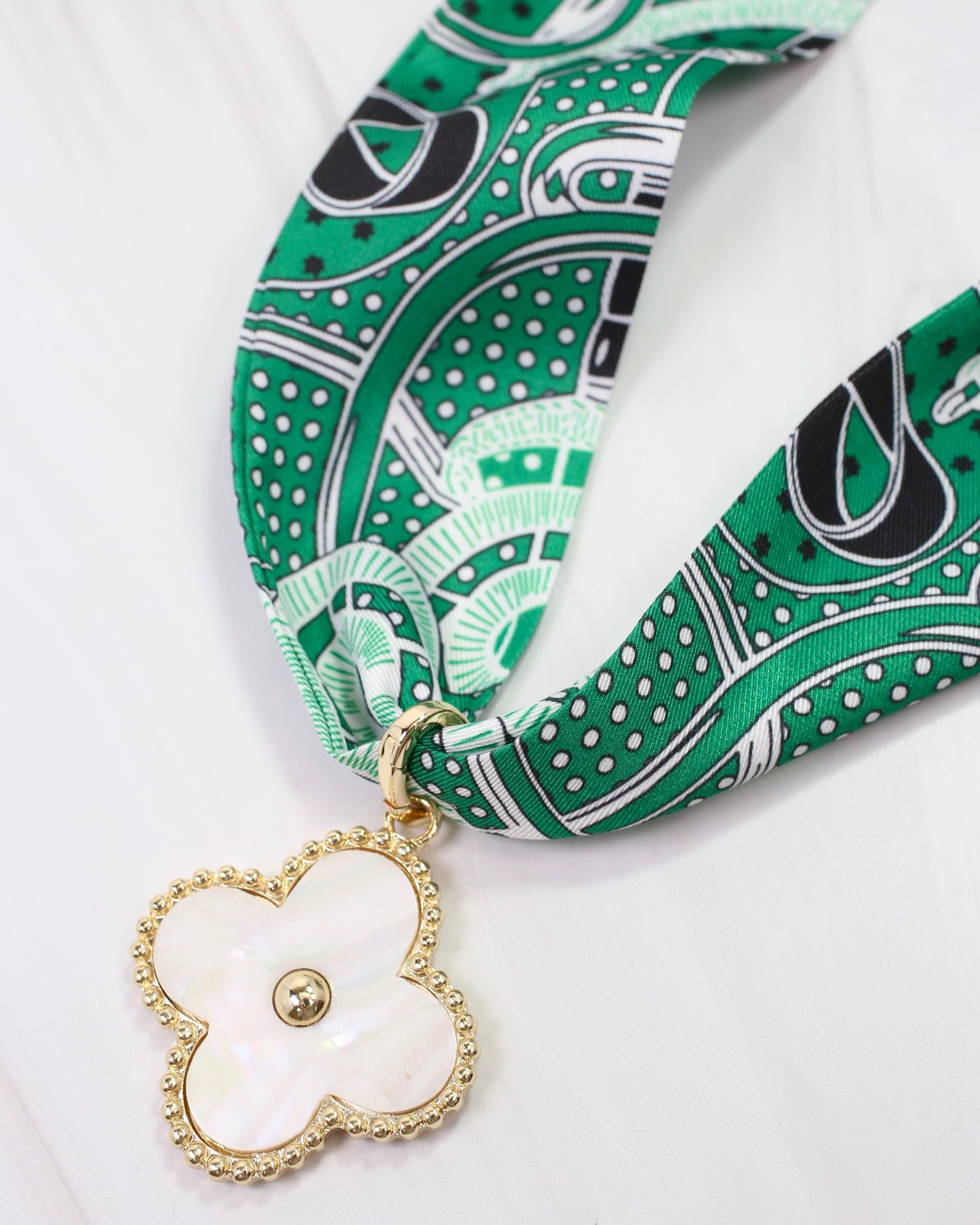 Gina Clover Charm Mother Of Pearl