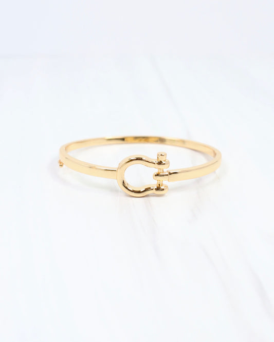 Hines Hill Horsebit Bracelet WR Gold