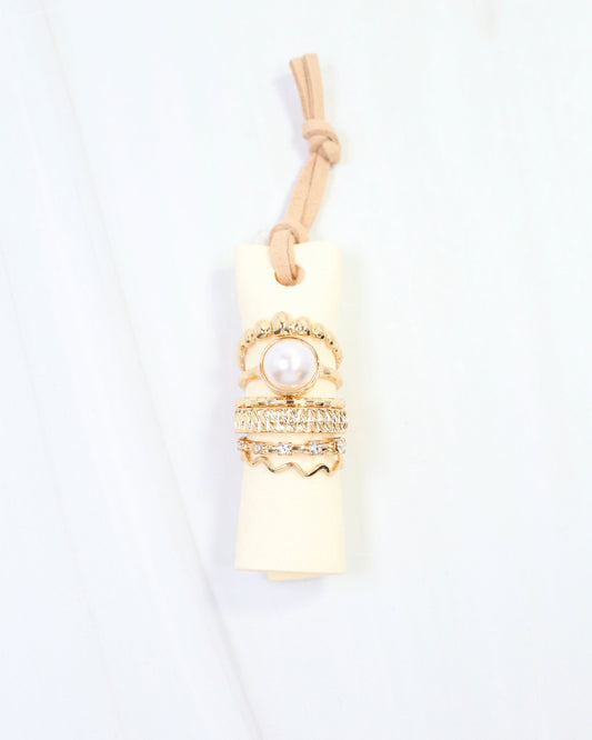 Krisha Ring Set Gold