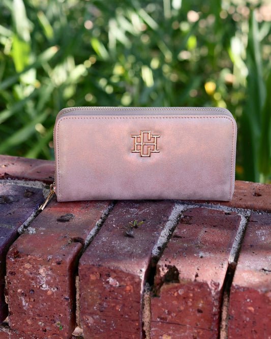 Penelope Wallet Gold Shimmer