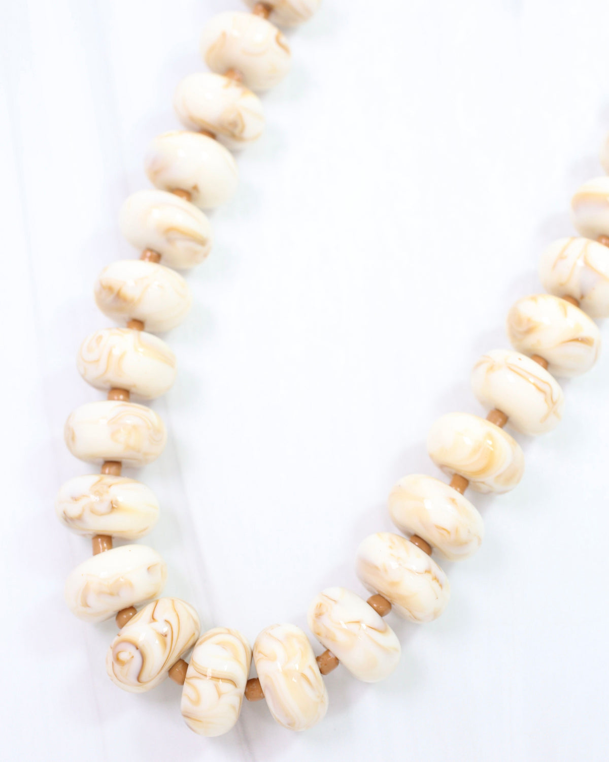Bryant Beaded  Necklace Ivory