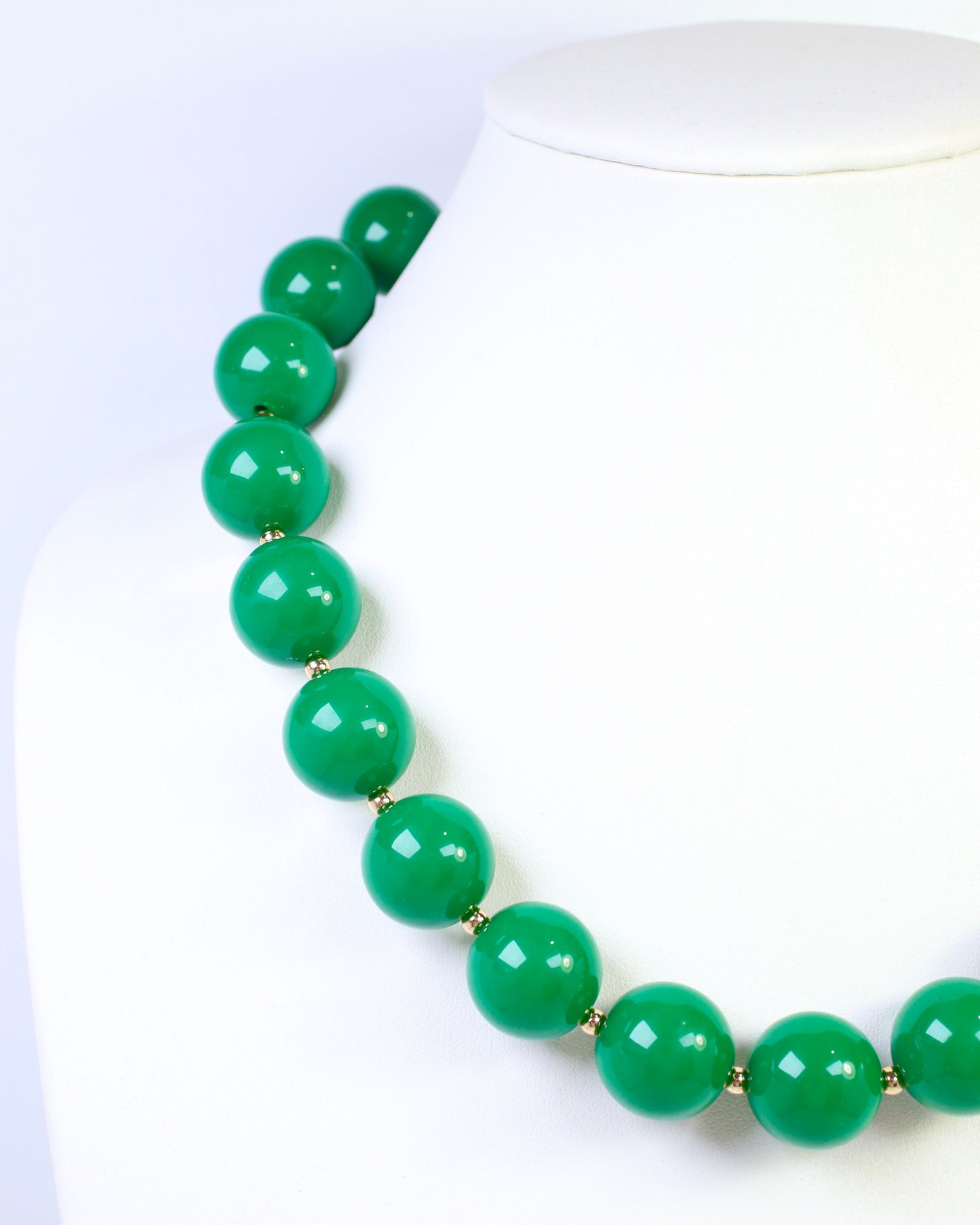 Megan Beaded Necklace Green