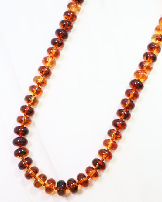Reno Marble Beaded Necklace Tortoise