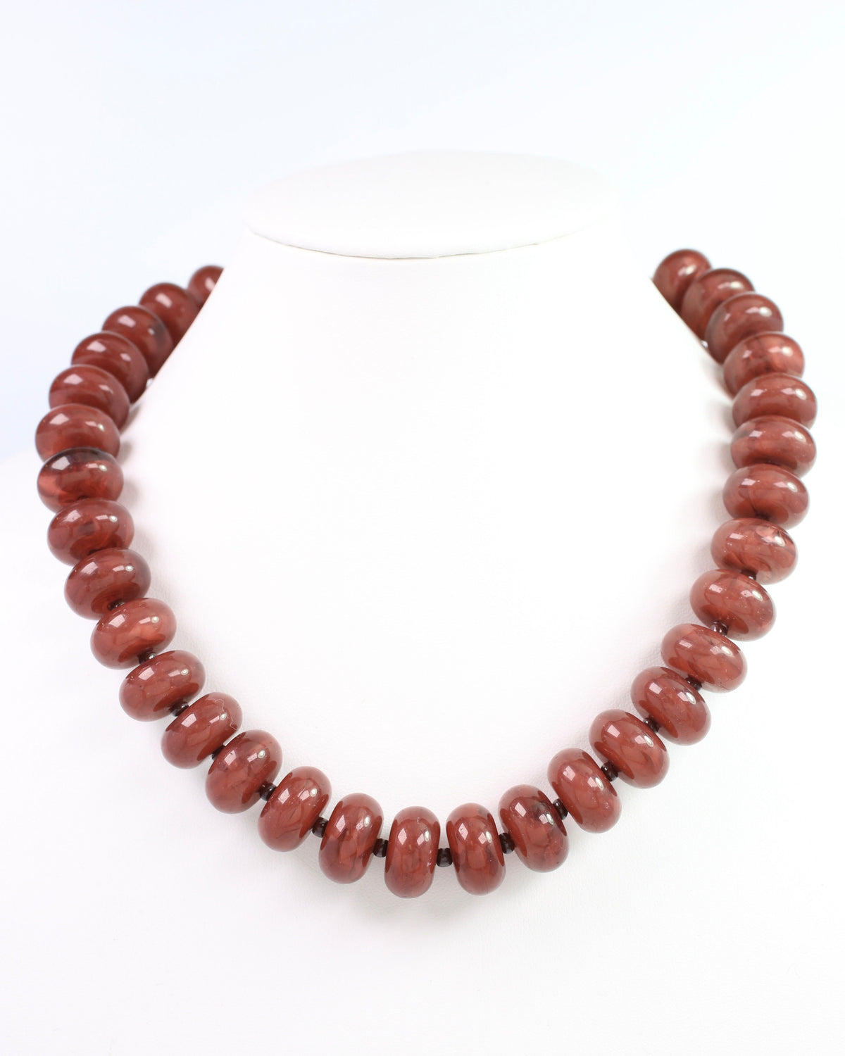 Bryant Beaded  Necklace Brown