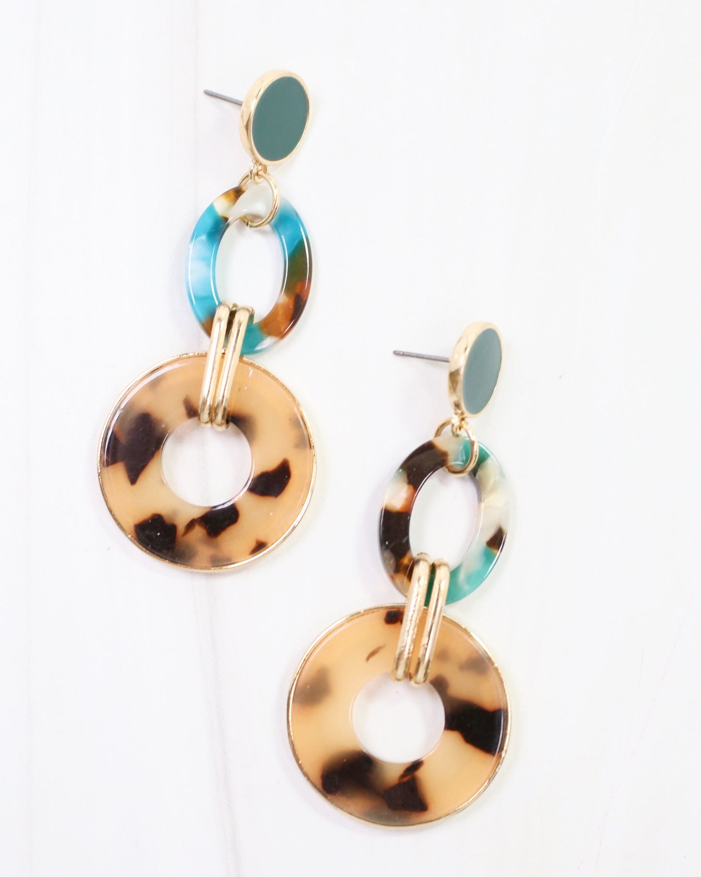 Stratford Drop Earring Teal