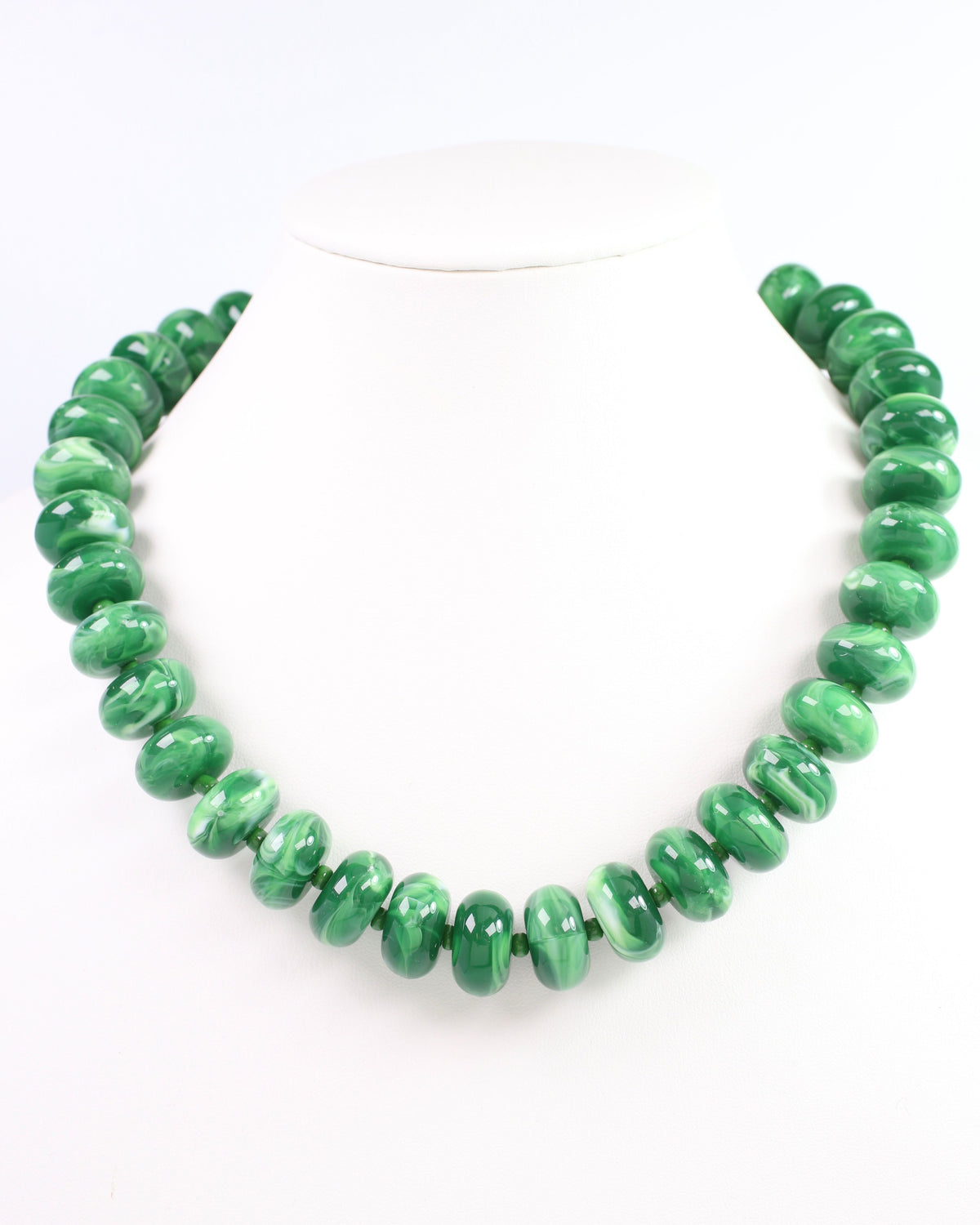 Bryant Beaded  Necklace Green