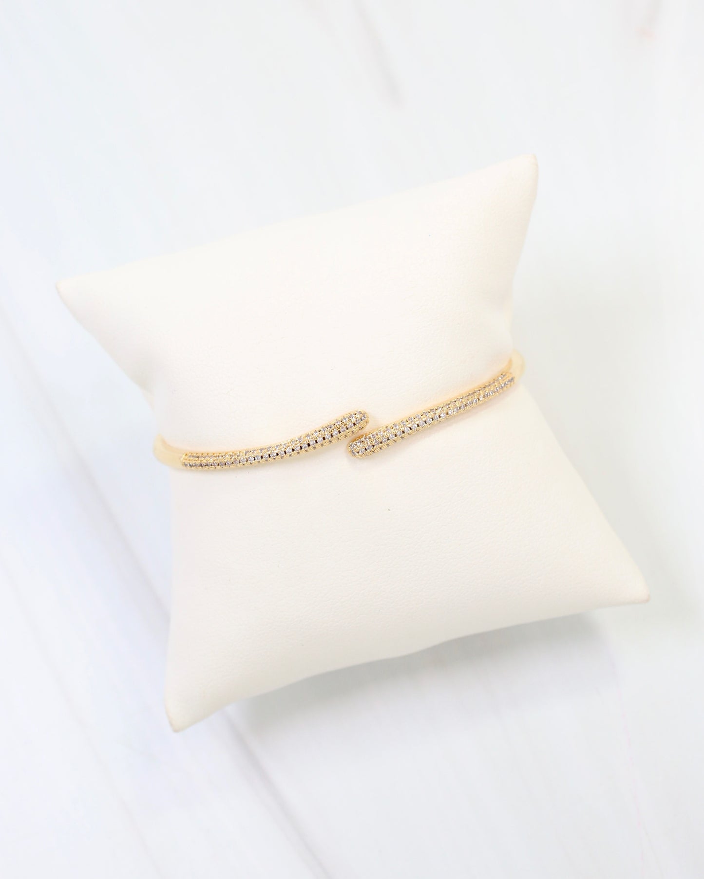 Shiprock Pave Cuff Bracelet WR Gold