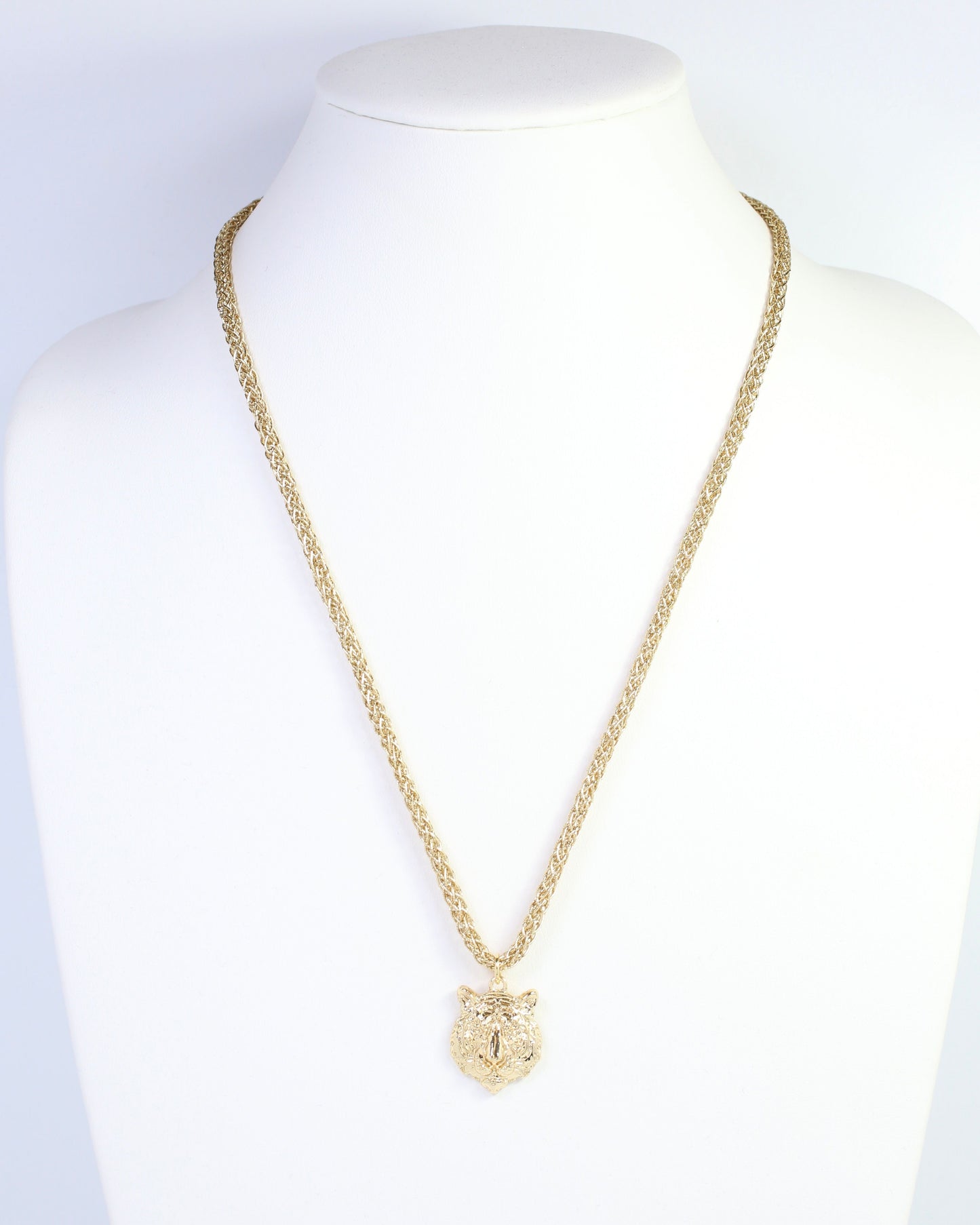 Corie cord Necklace Tiger Gold