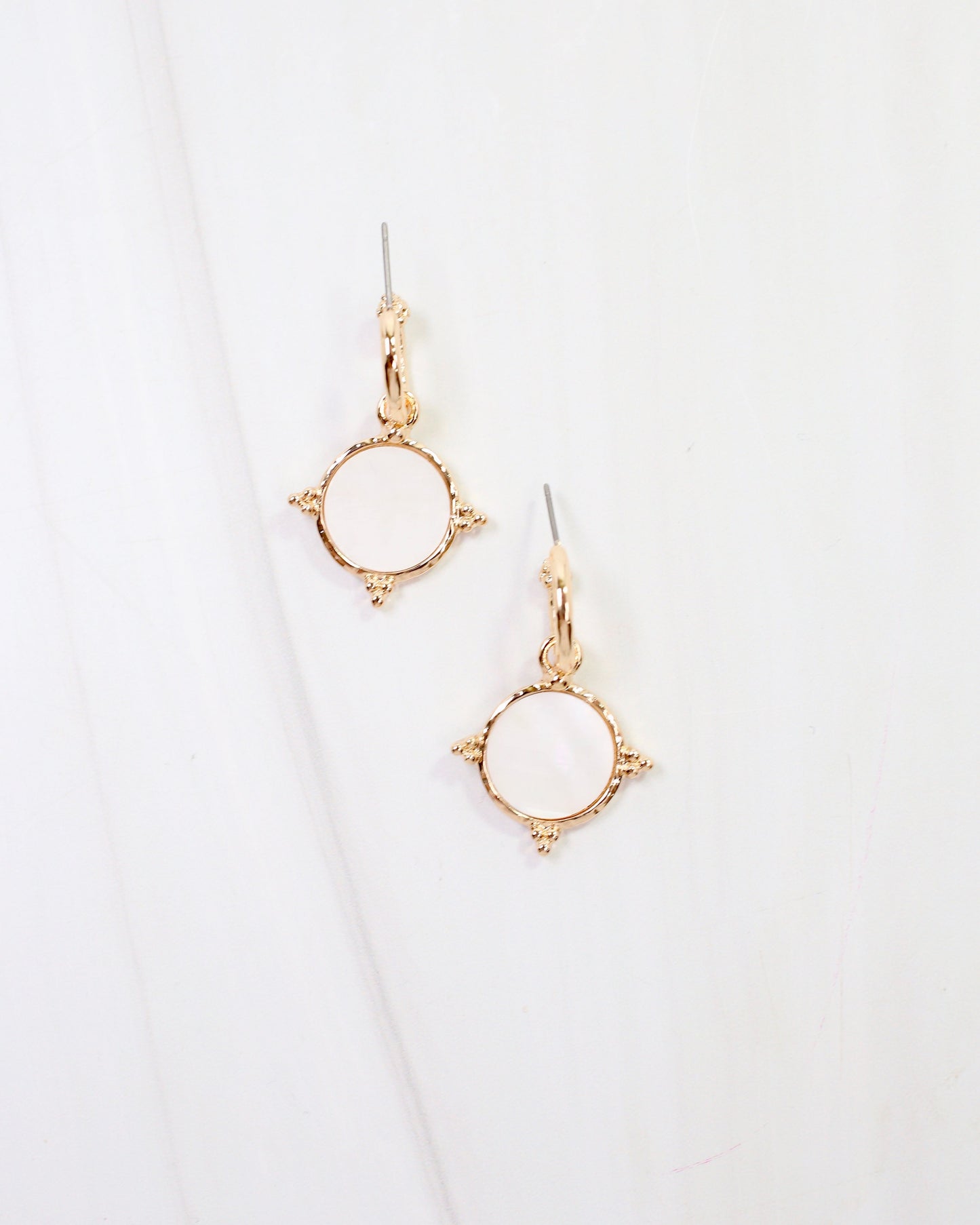 Carlin Dangle Earring Mother Of Pearl
