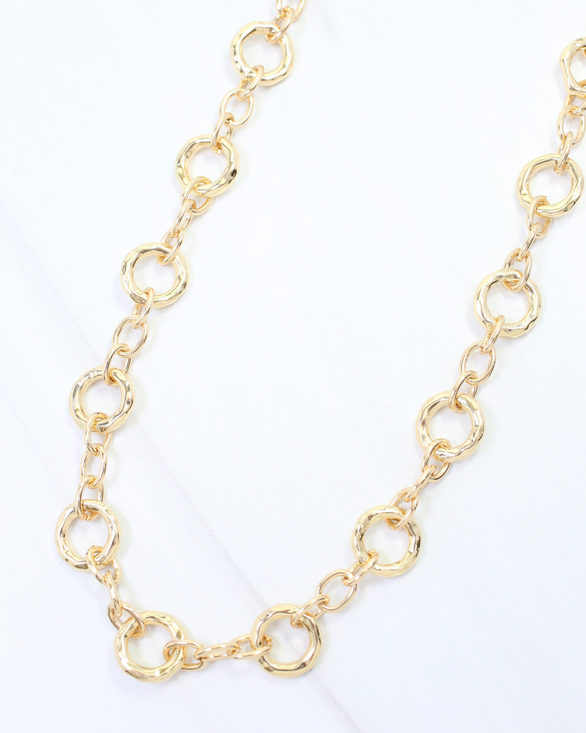 Balmoral Link Necklace Gold