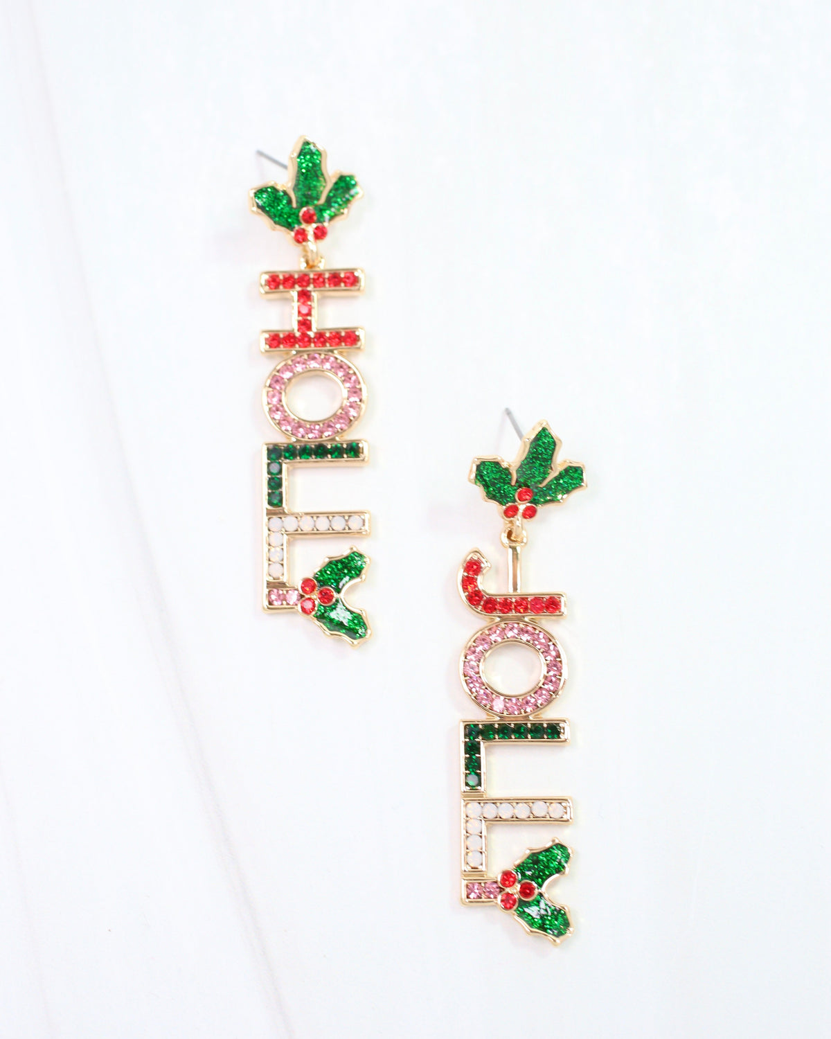Holly Jolly Dangle Earring Multi
