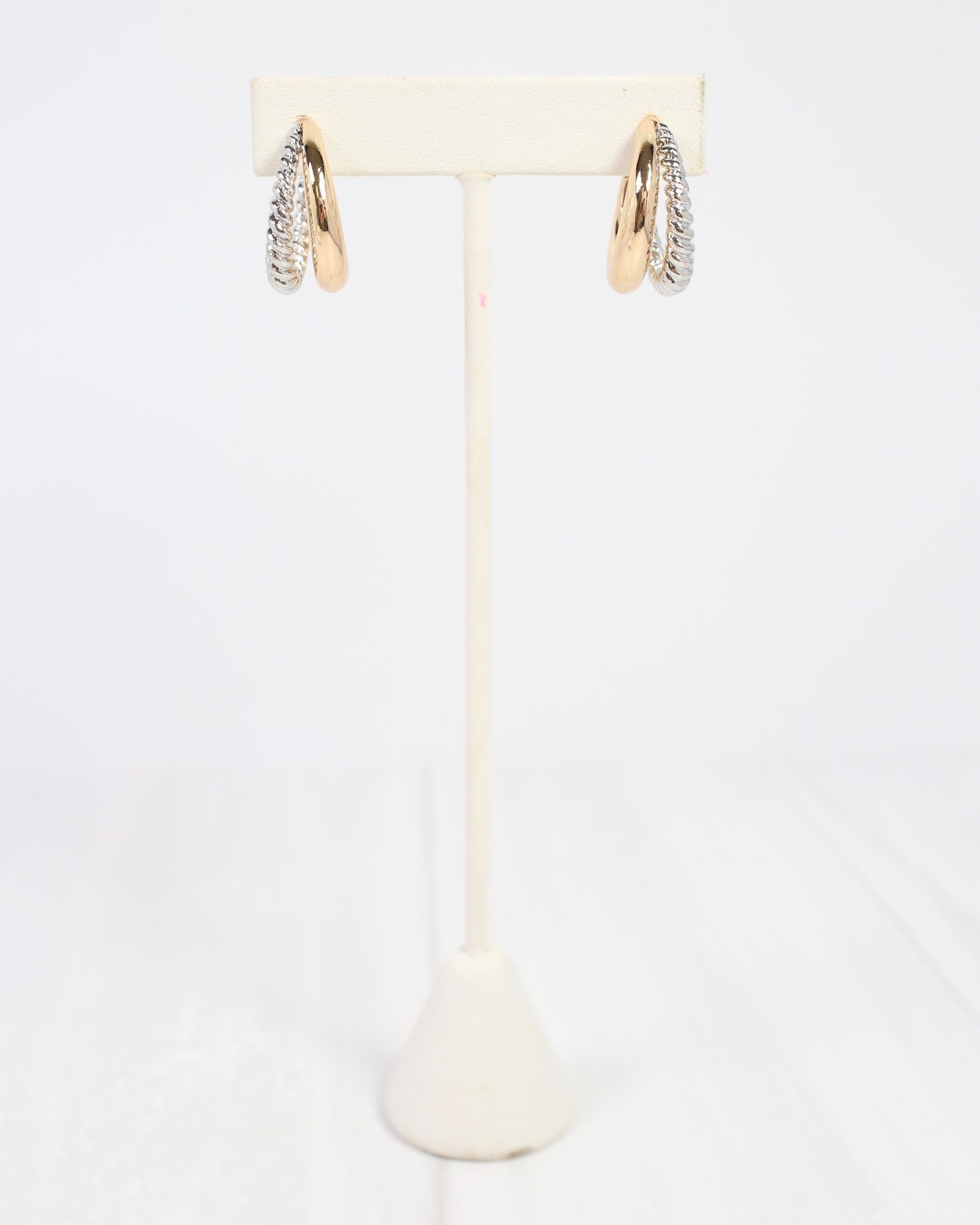 Branson Hoop Earring Gold Silver