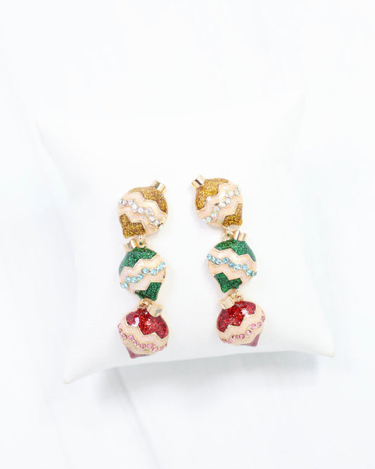 Obrien Ornament Earring Gold