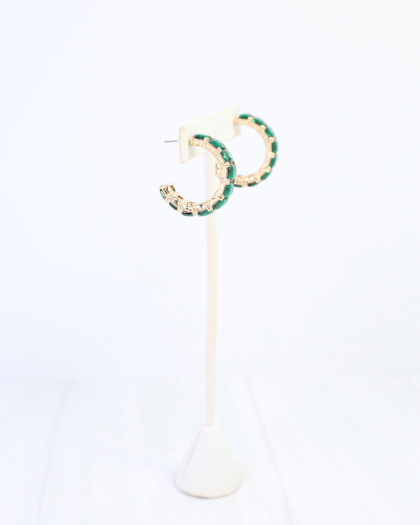 Cumberland Crystal Earring Emerald