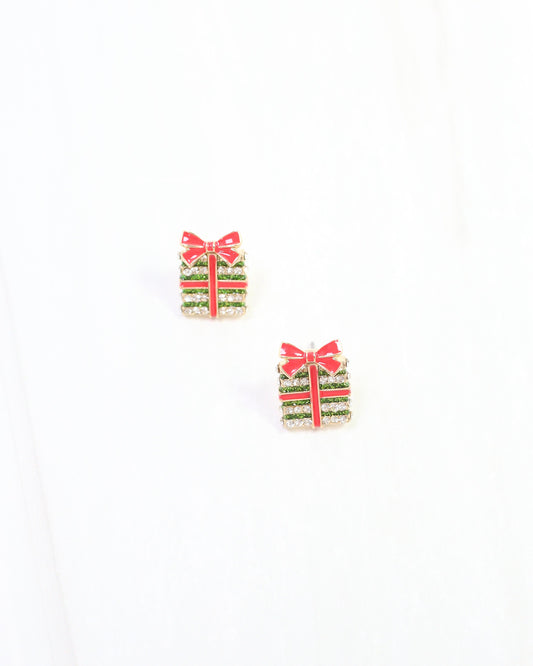 Palisades Present Stud Earring Red