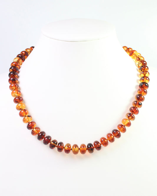 Reno Marble Beaded Necklace Tortoise