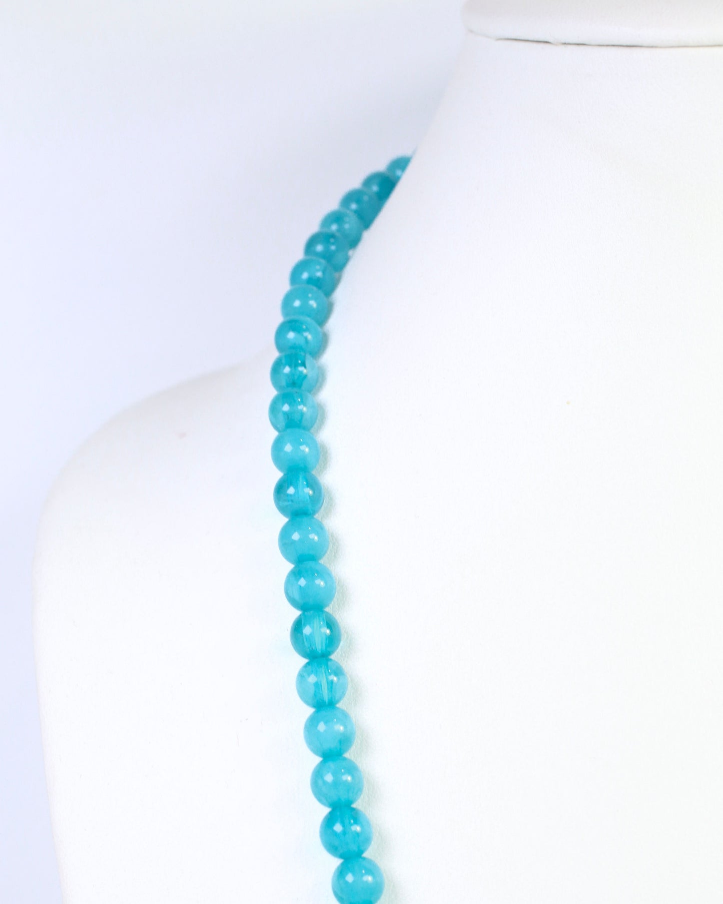 McEwen Long Beaded Necklace Turquoise
