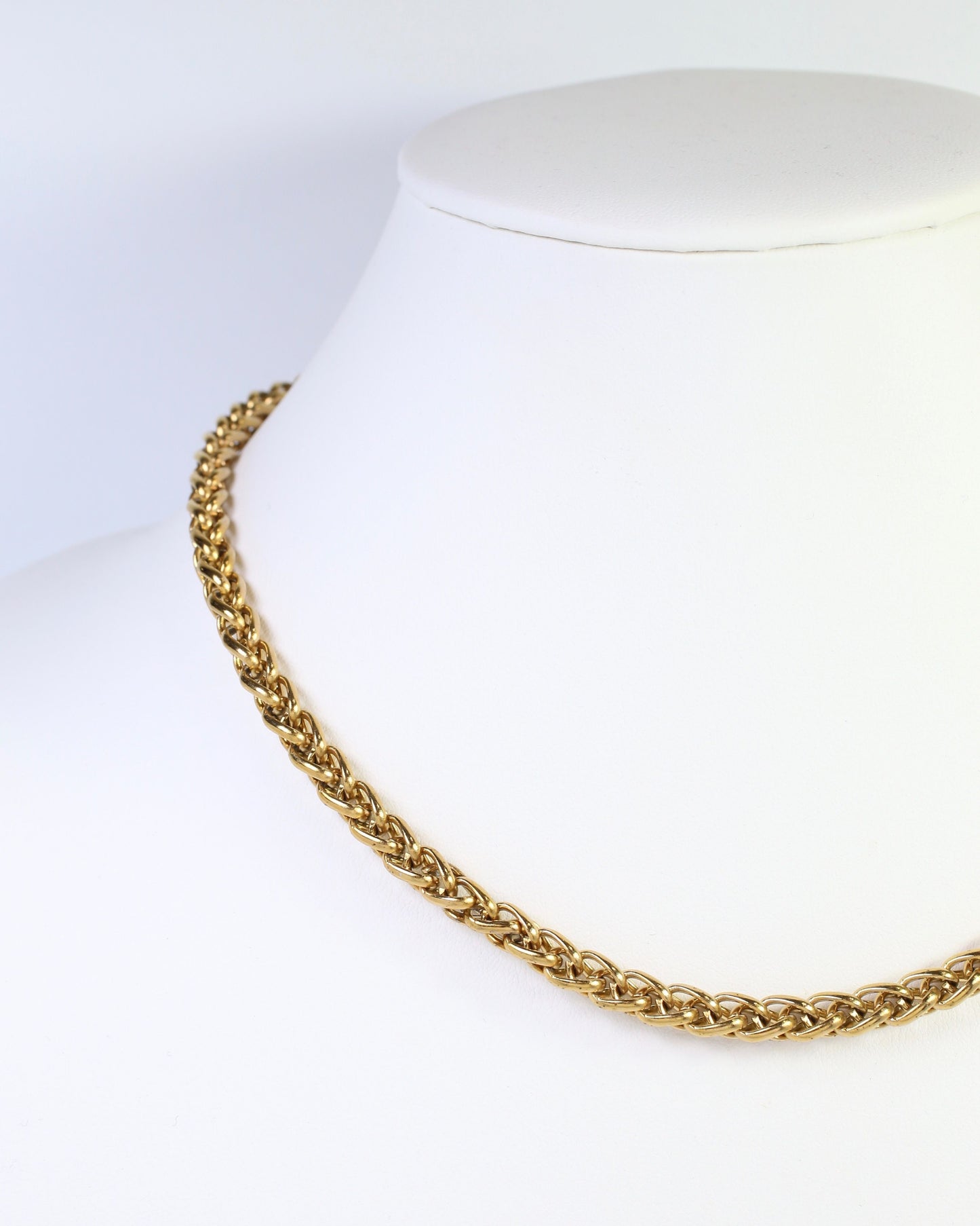 Lake Placid Link Chain Necklace WP Gold