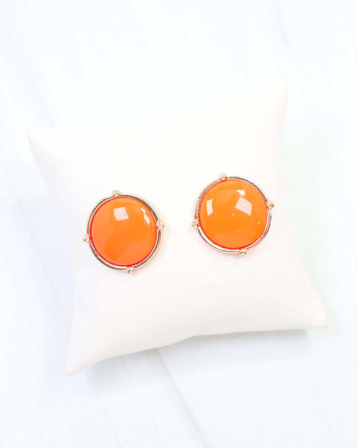 McKinley Stud Earring Orange