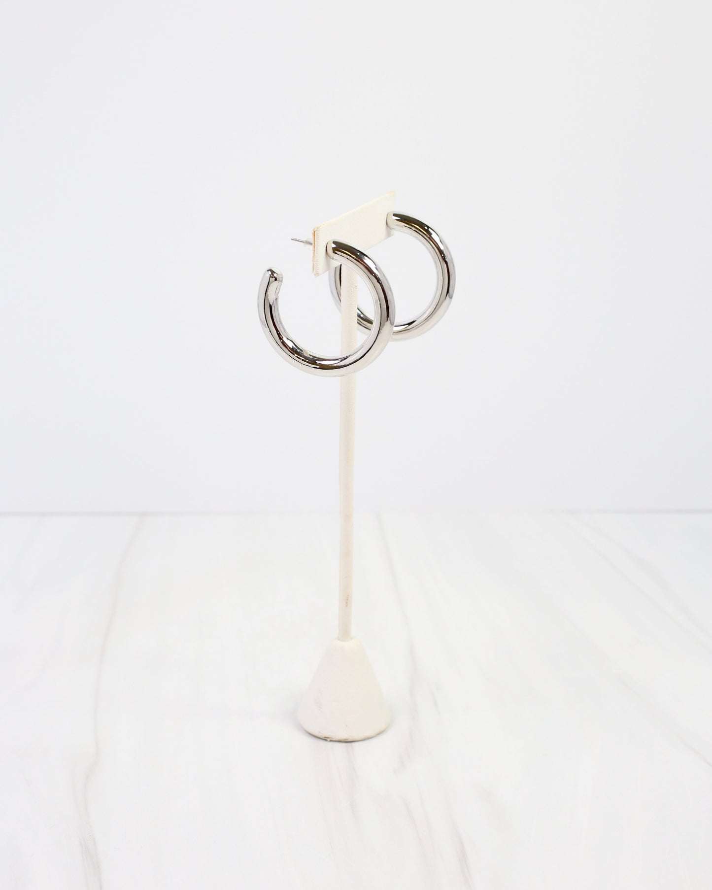 Alexandria Hoop Earring Silver