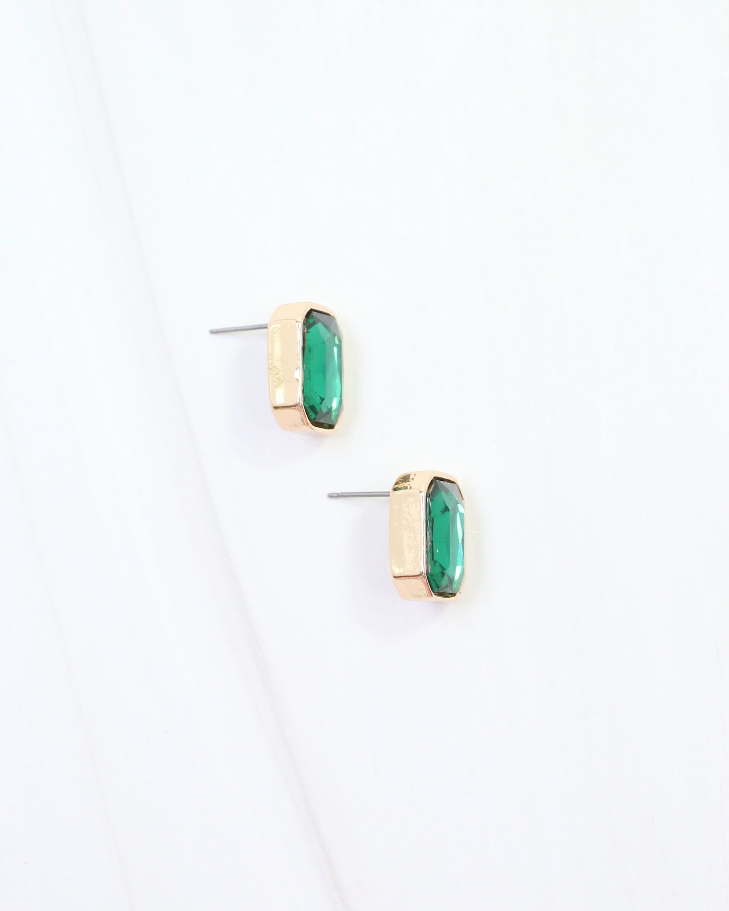 Willis Crystal Earring Green