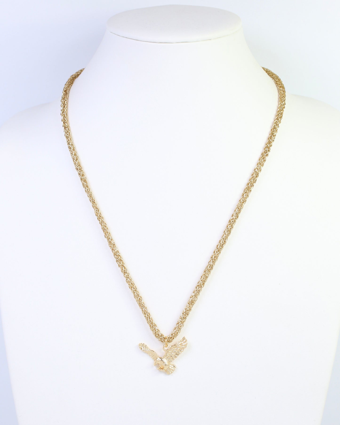 Corie Cord Necklace Eagle Gold