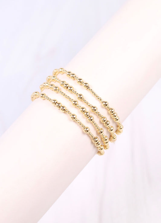 Chet Bracelet Set Gold