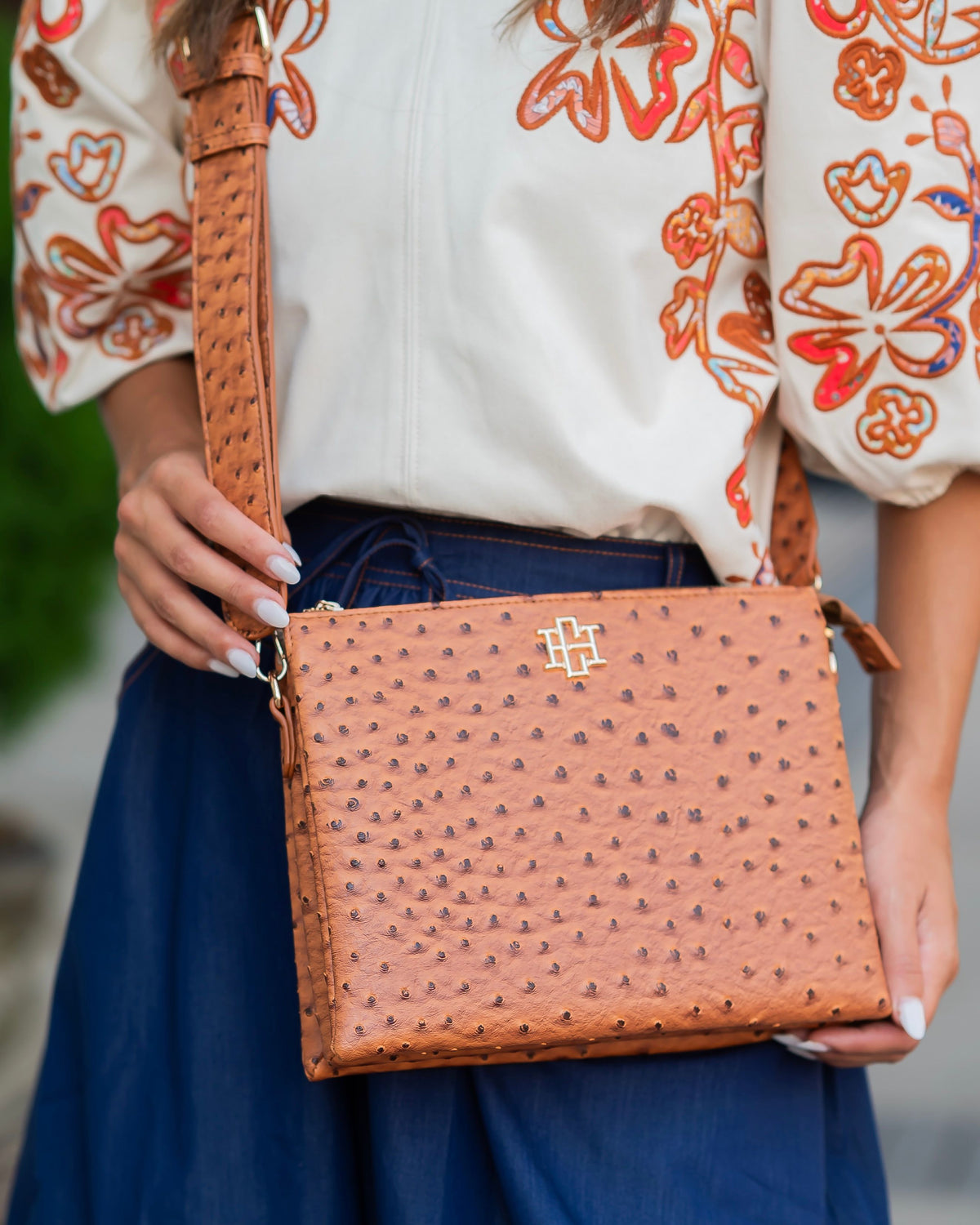 Ariana Crossbody Saddle EO