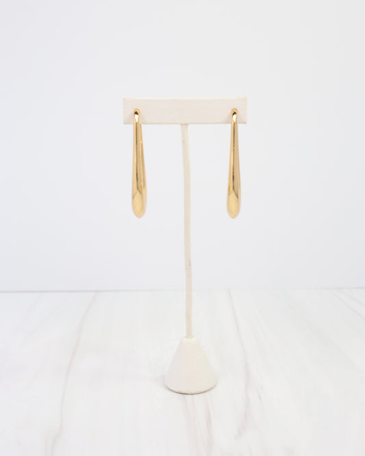 Artsy Hoop Earring Gold