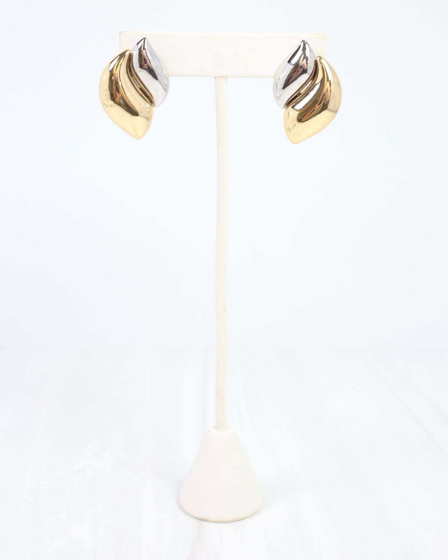 Milan Post Earring Gold Silver